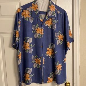 Tommy Bahama CL silk- shirt- near perfect condition